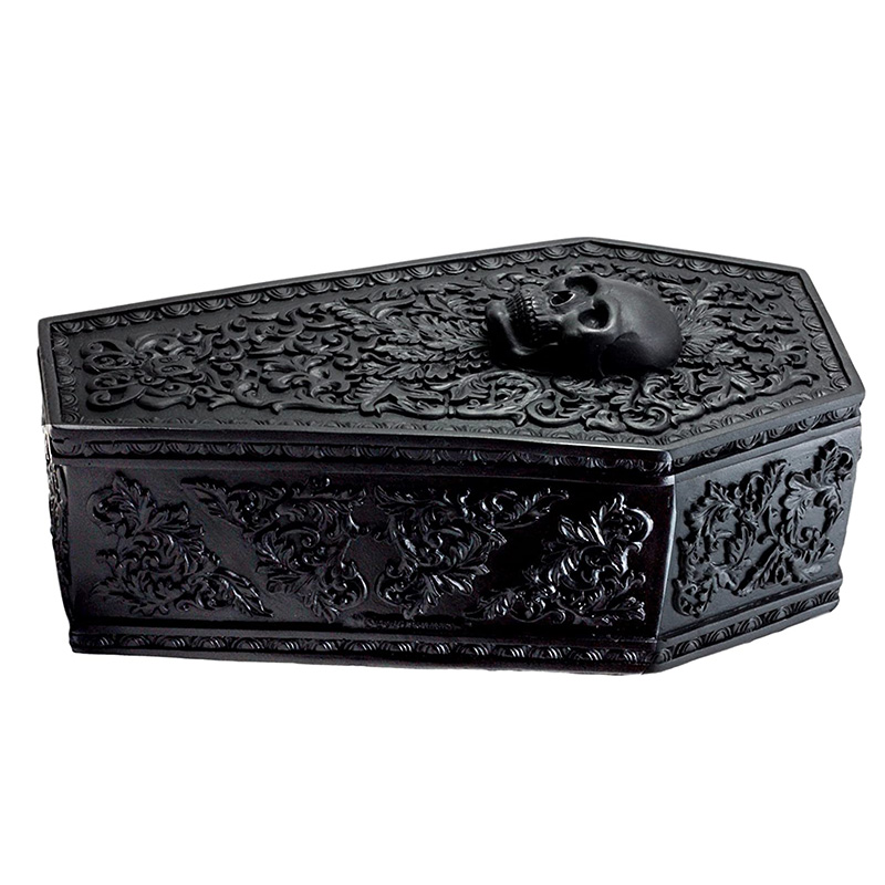 Шкатулка Gothic Coffin Черный Красный Шкатулка Gothic Coffin Черный Красный в Кирове | Loft Concept