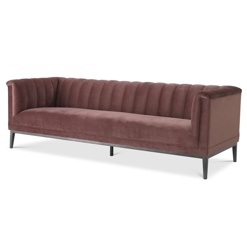 Диван Eichholtz Sofa Raffles rose Темная бронза Дымчатая Роза Диван Eichholtz Sofa Raffles rose Темная бронза Дымчатая Роза в Кирове | Loft Concept