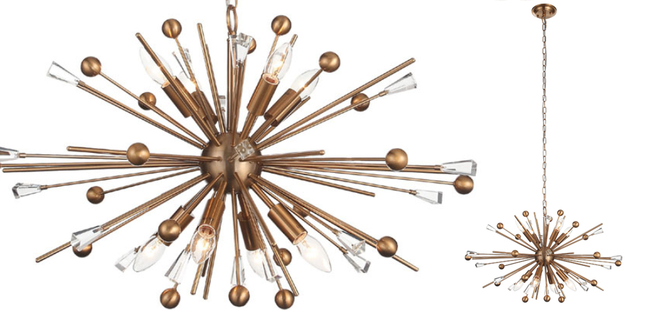 Люстра Спутник GIANT SPUTNIK Chandelier Copper Люстра Спутник GIANT SPUTNIK Chandelier Copper - Loft-Concept в Кирове