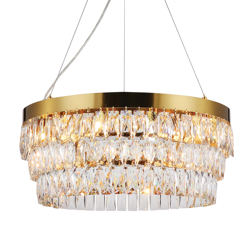 Люстра Lunet Chandelier 60 Глянцевое золото Прозрачный Люстра Lunet Chandelier 60 Глянцевое золото Прозрачный в Кирове | Loft Concept