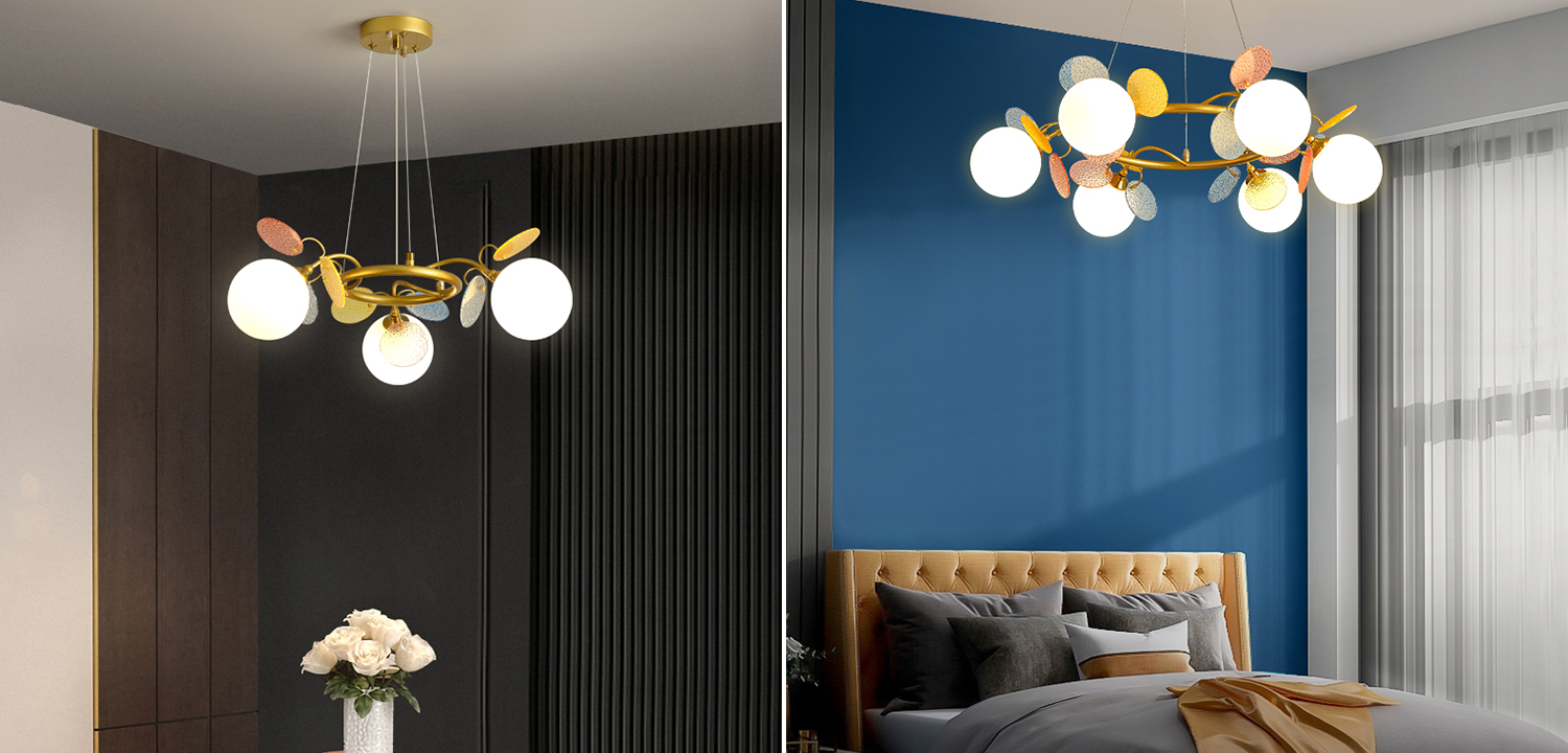 Люстра MATISSE Chandelier glass - фото