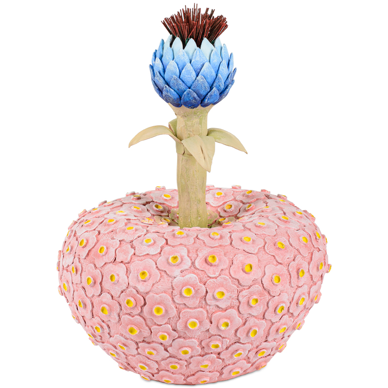 Статуэтка тропический фрукт Tropical Fruit pink Розовый Бежевый Светло-синий в Кирове | Loft Concept 