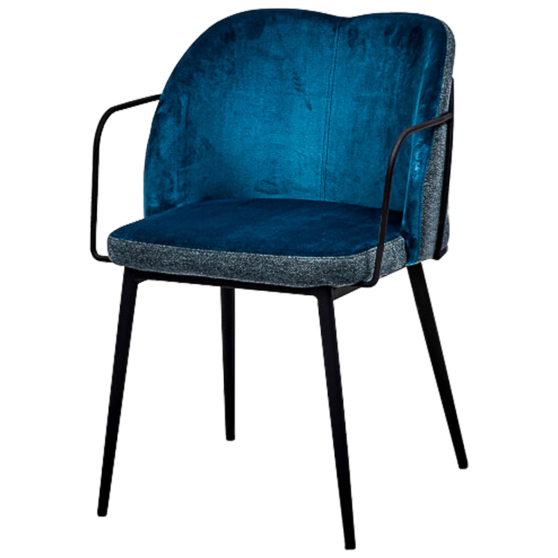 Стул Raymond Stool blue Синий Черный Стул Raymond Stool blue Синий Черный в Кирове | Loft Concept