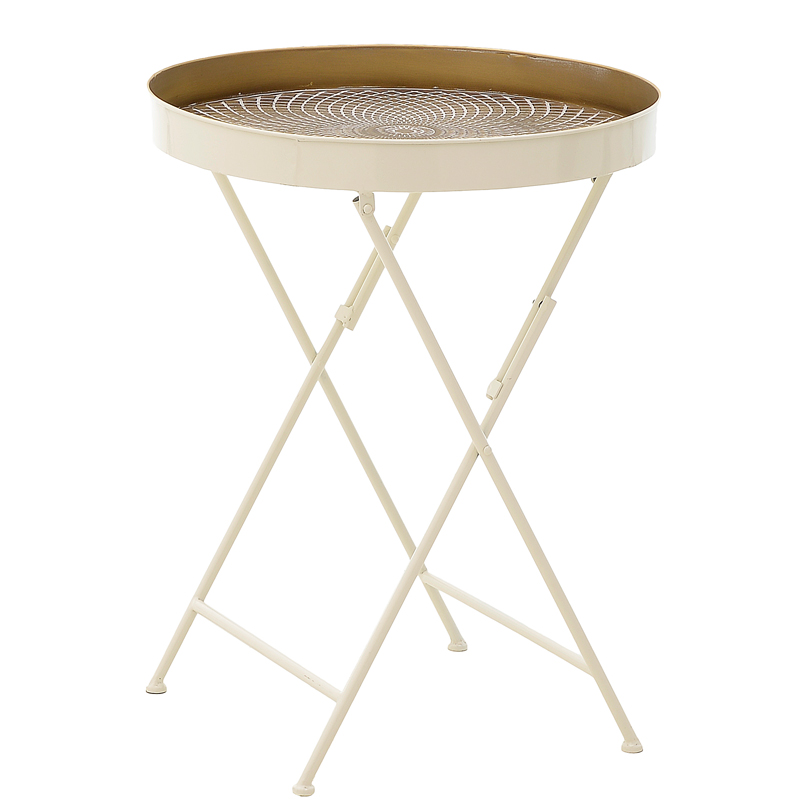 Приставной стол Martita Table Золотой Шампань Приставной стол Martita Table Золотой Шампань в Кирове | Loft Concept