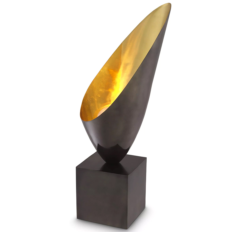 Настольная лампа Eichholtz Table Lamp Grotto Черный Золотой Настольная лампа Eichholtz Table Lamp Grotto Черный Золотой в Кирове | Loft Concept