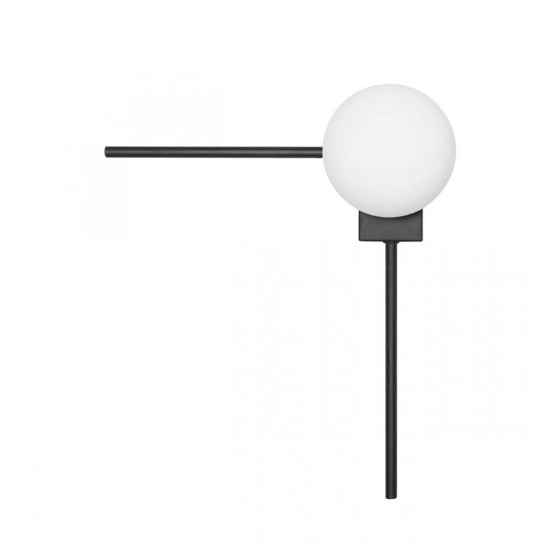 Бра Direct Rays Black 32 см Белый Черный Бра Direct Rays Black 32 см Белый Черный в Кирове | Loft Concept