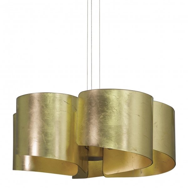Люстра GoldWave Chandelier Золотой Люстра GoldWave Chandelier Золотой в Кирове | Loft Concept