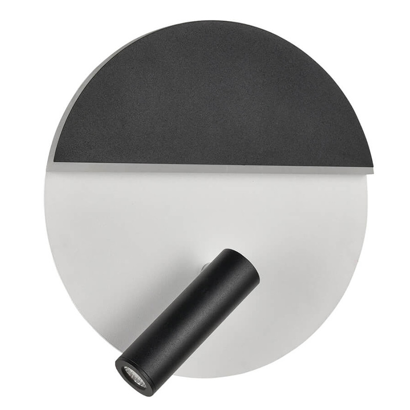 Бра Shon White Black Wall Lamp Белый Черный Бра Shon White Black Wall Lamp Белый Черный в Кирове | Loft Concept