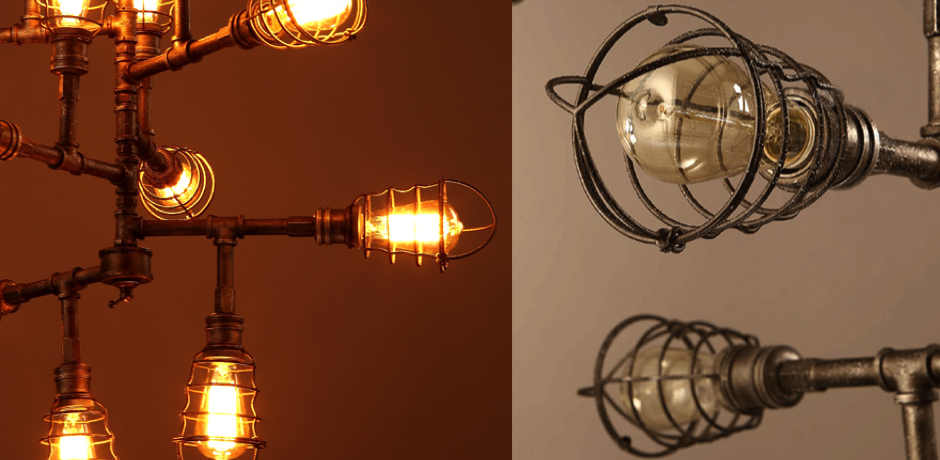 Люстра Loft Industrial Sputnik 12 Retro Люстра Loft Industrial Sputnik 12 Retro - Loft-Concept в Кирове