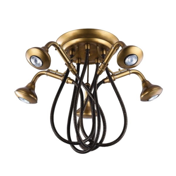 Потолочный светильник Octopus Hose Pendant Потолочный светильник Octopus Hose Pendant в Кирове | Loft Concept