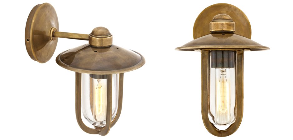 Бра Eichholtz Wall Lamp Seg Harbour Brass Бра Eichholtz Wall Lamp Seg Harbour Brass - Loft-Concept в Кирове