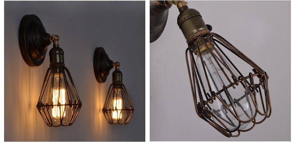 Бра Loft Cage Pendant Бра Loft Cage Pendant - Loft-Concept в Кирове