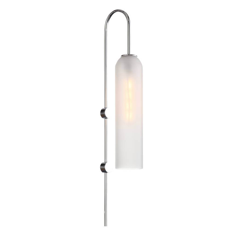 Бра ARTICOLO float Wall Sconce White Белый Хром Бра ARTICOLO float Wall Sconce White Белый Хром в Кирове | Loft Concept