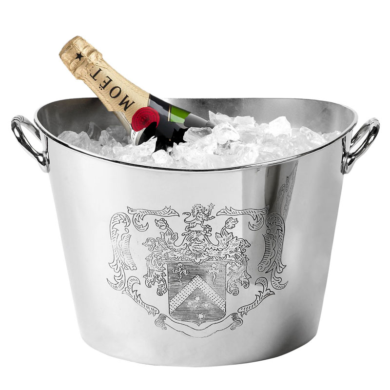 Ведерко для шампанского Eichholtz CHAMPAGNE COOLER MAGGIA Никель Ведерко для шампанского Eichholtz CHAMPAGNE COOLER MAGGIA Никель в Кирове | Loft Concept