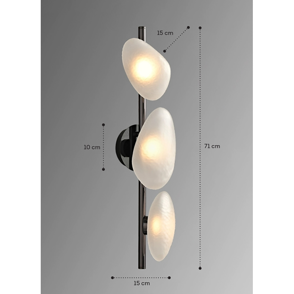 Бра LINDIS FROST LONG WALL 3 лампы Молочное стекло  в Кирове