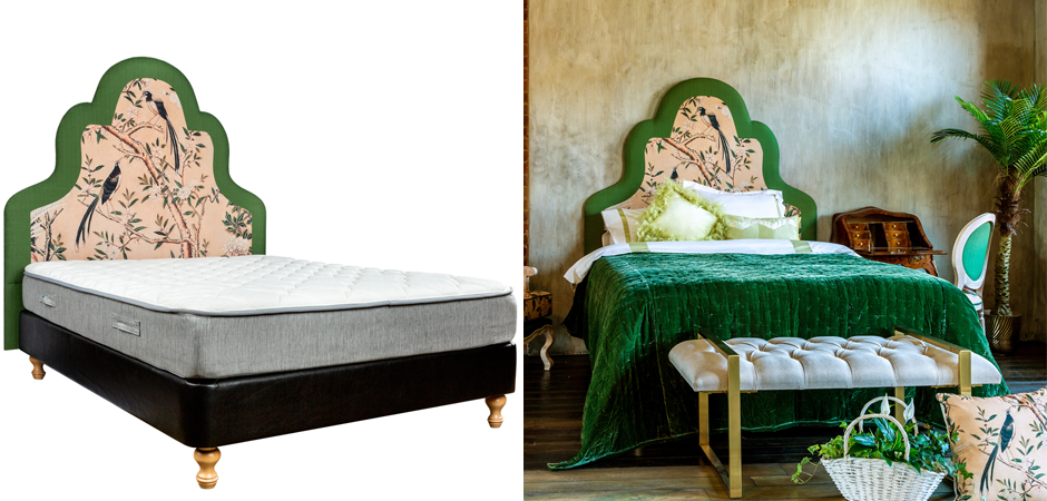 Изголовье для кровати Beige and Green Chinoiserie - Loft-Concept в Кирове