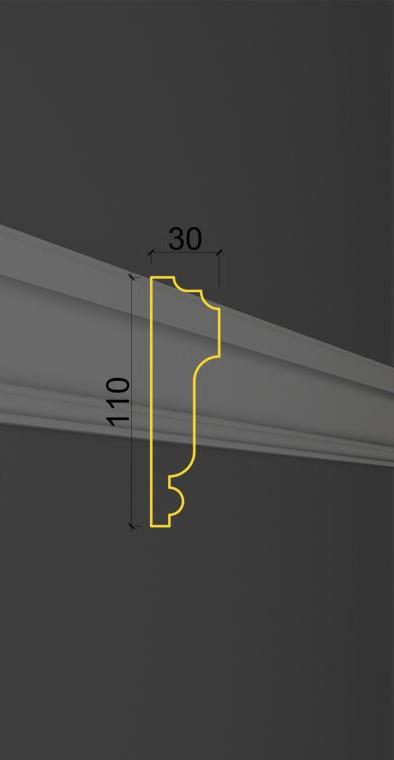 Гладкий молдинг MT-18 в Кирове