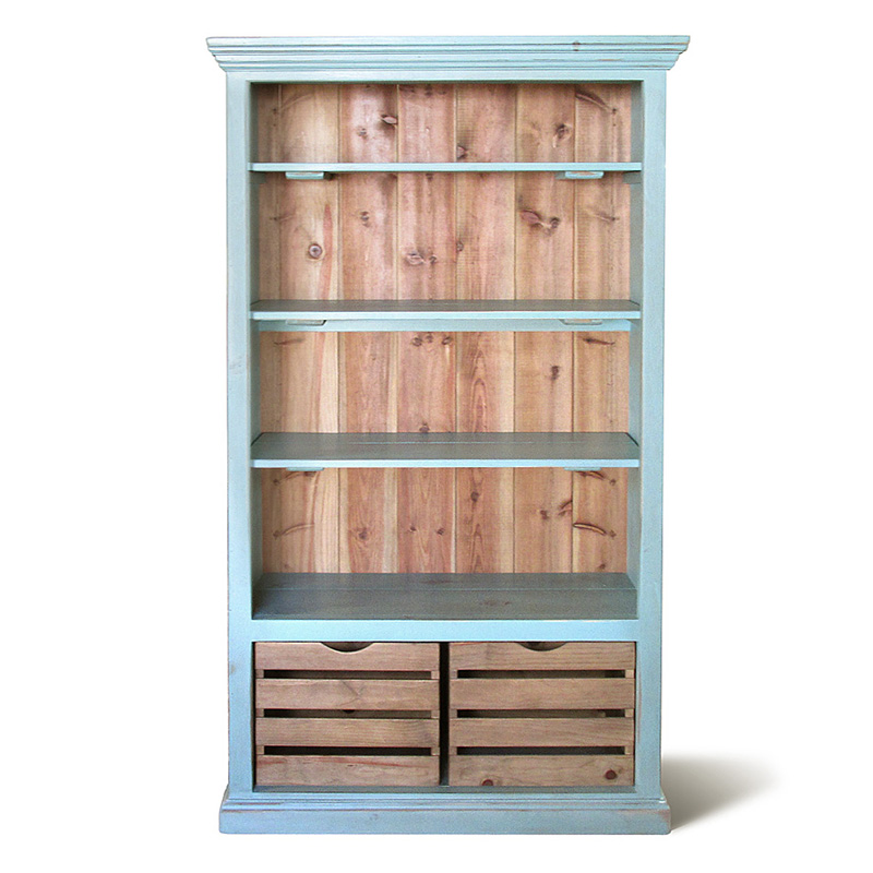 Стеллаж Villum Provence Rack Бирюзовый Стеллаж Villum Provence Rack Бирюзовый в Кирове | Loft Concept