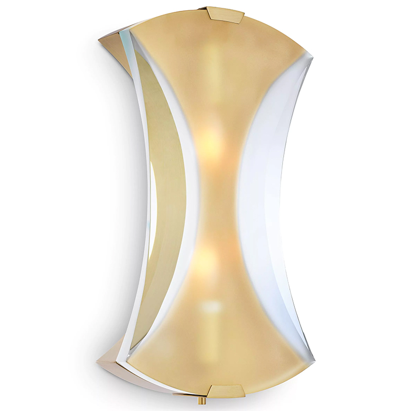 Бра Eichholtz Wall Lamp Virgil Латунь Бежевый в Кирове | Loft Concept 