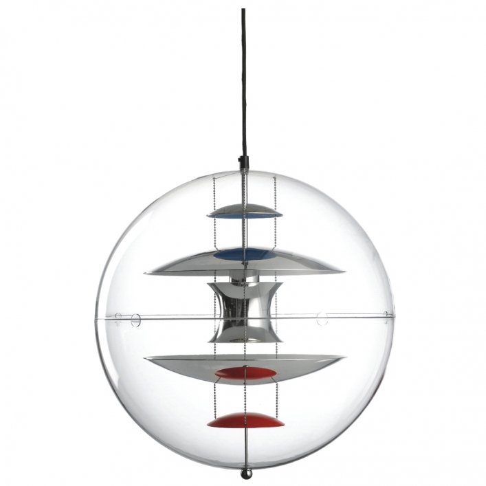 Люстра Verner Panton Vp Globe Прозрачный Люстра Verner Panton Vp Globe Прозрачный в Кирове | Loft Concept