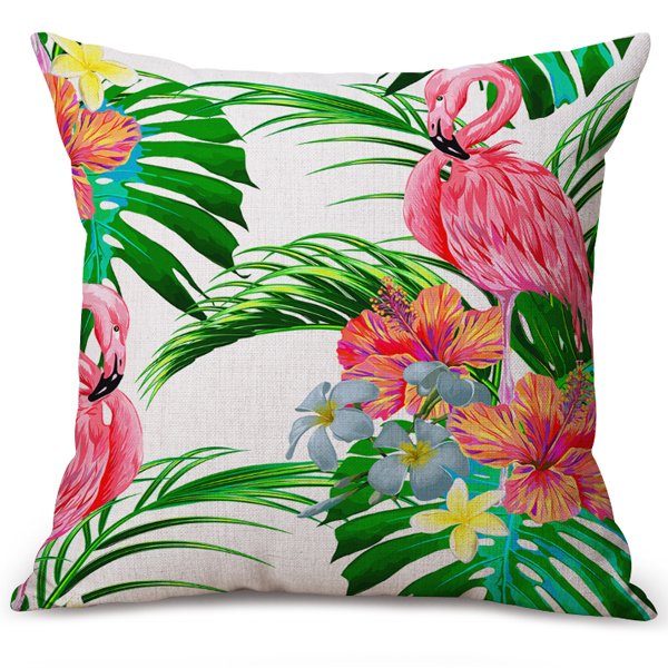 Декоративная подушка Flamingo #7 Мульти Декоративная подушка Flamingo #7 Мульти в Кирове | Loft Concept