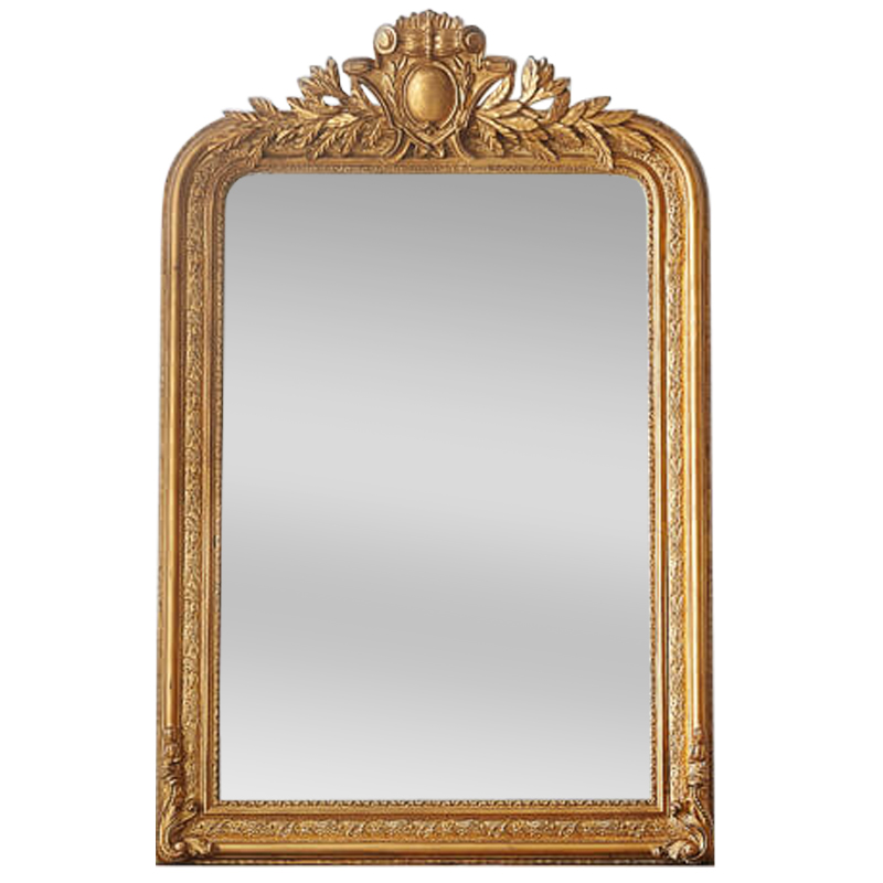 Зеркало Polastron Mirror Gold Винтажное Светлое Золото Зеркало Polastron Mirror Gold Винтажное Светлое Золото в Кирове | Loft Concept