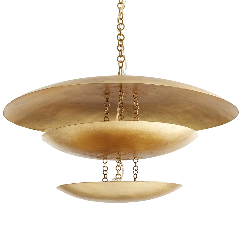 Подвесной Светильник Arteriors FLORKO CHANDELIER Золотой Подвесной Светильник Arteriors FLORKO CHANDELIER Золотой в Кирове | Loft Concept