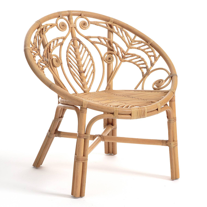 Уличное кресло Wicker Pattern Chair Бежевый Уличное кресло Wicker Pattern Chair Бежевый в Кирове | Loft Concept