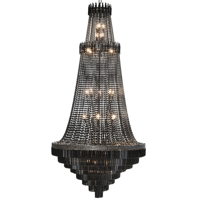 Люстра ABHIKA LAMP EMPIRE BRONZE Черный Темная бронза Люстра ABHIKA LAMP EMPIRE BRONZE Черный Темная бронза в Кирове | Loft Concept
