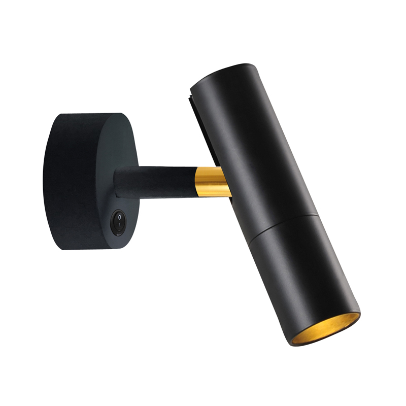 Бра Seraise sconce black Черный Золотой Бра Seraise sconce black Черный Золотой в Кирове | Loft Concept