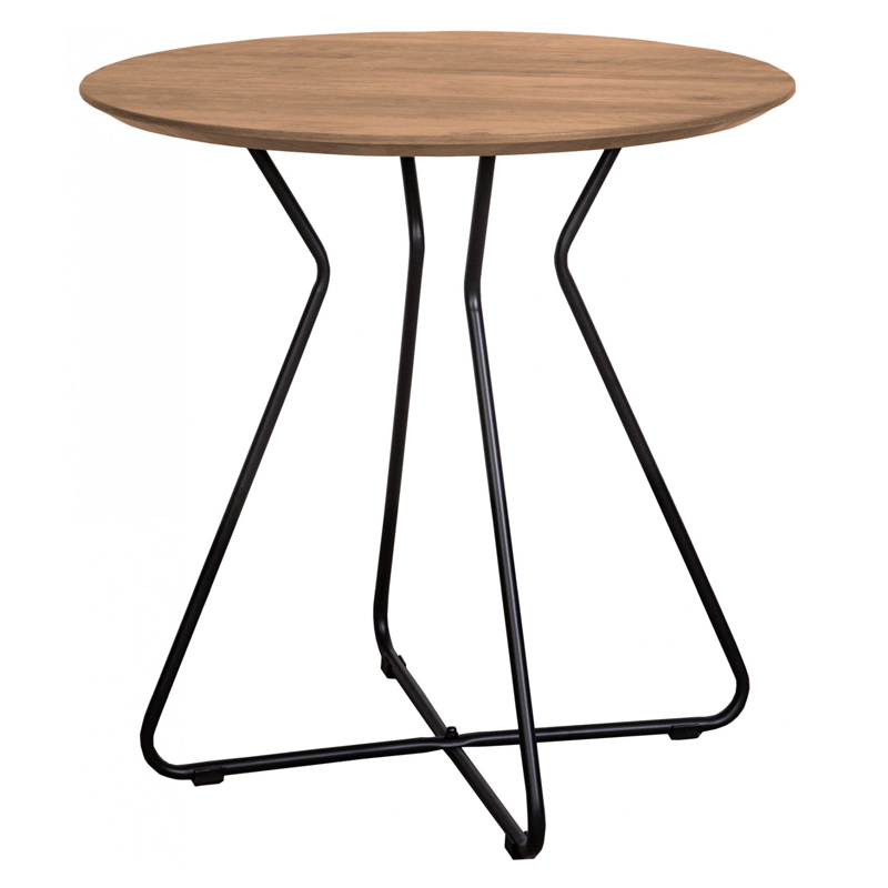 Приставной стол Matron Table round Черный Орех Приставной стол Matron Table round Черный Орех в Кирове | Loft Concept
