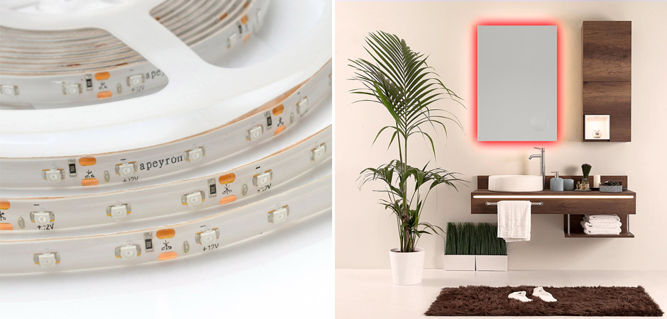 Светодиодная влагозащищенная лента 4,8W/m 60LED/m 3528SMD красный Светодиодная влагозащищенная лента 4,8W/m 60LED/m 3528SMD красный - Loft-Concept в Кирове