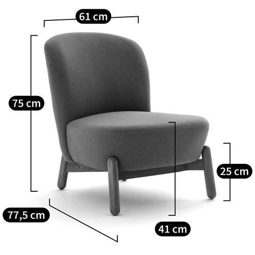 Кресло на деревянных ножках Olguin Pink Chair Кресло на деревянных ножках Olguin Pink Chair в Кирове