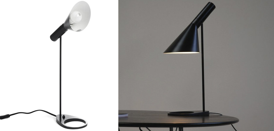 Настольная лампа AJ Table Black Настольная лампа AJ Table Black - Loft-Concept в Кирове