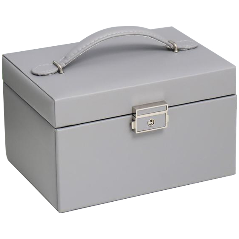 Шкатулка Graham Jewerly Organizer Box gray Серый Розовый Шкатулка Graham Jewerly Organizer Box gray Серый Розовый в Кирове | Loft Concept