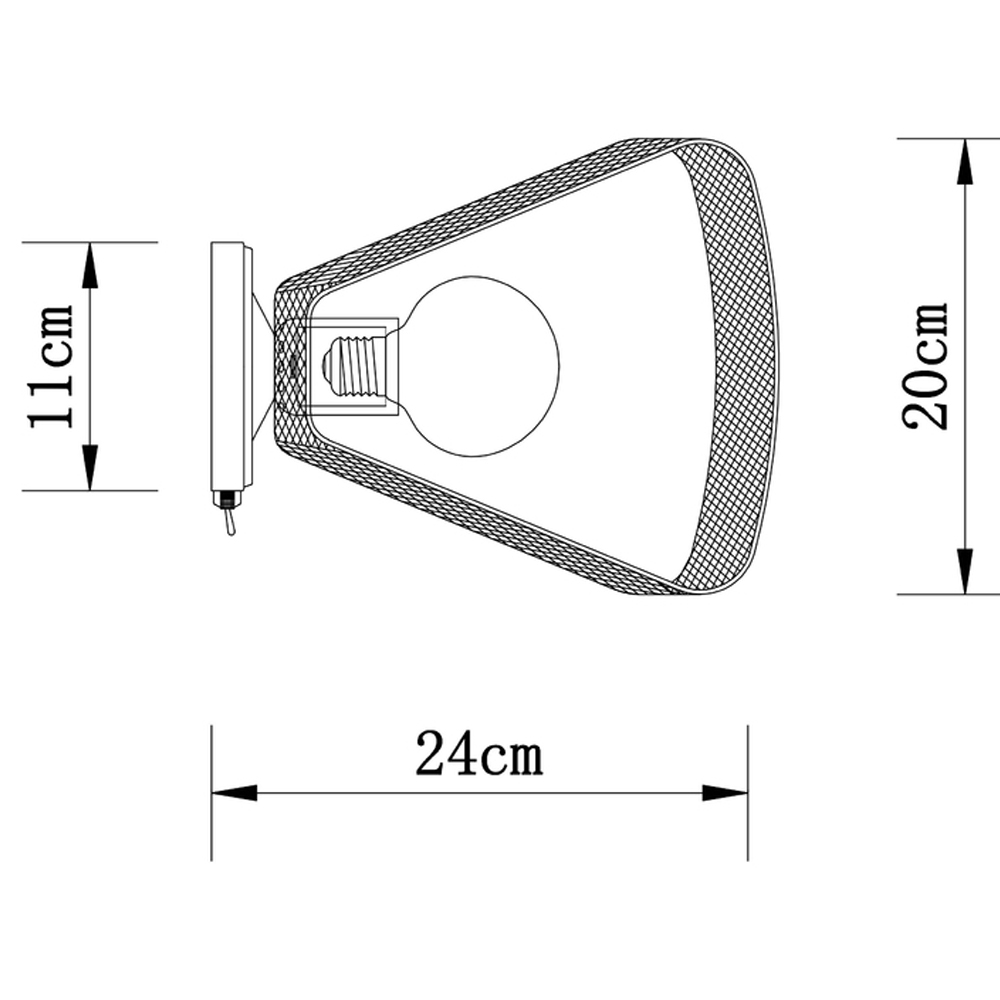 Бра в стиле лофт Lamp Malik Бра в стиле лофт Lamp Malik в Кирове