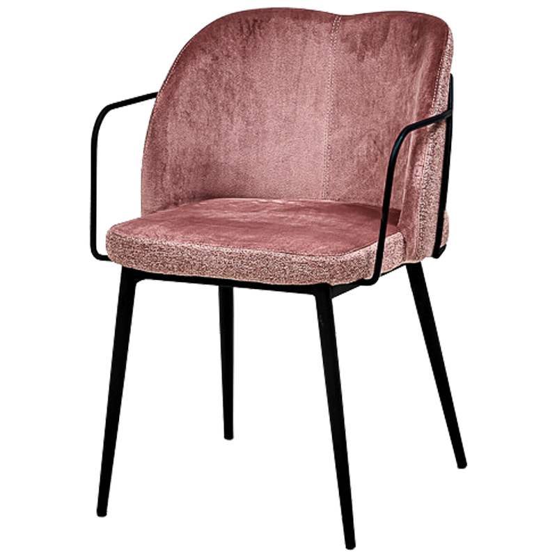 Стул Raymond Stool pink Дымчатая Роза Черный Стул Raymond Stool pink Дымчатая Роза Черный в Кирове | Loft Concept