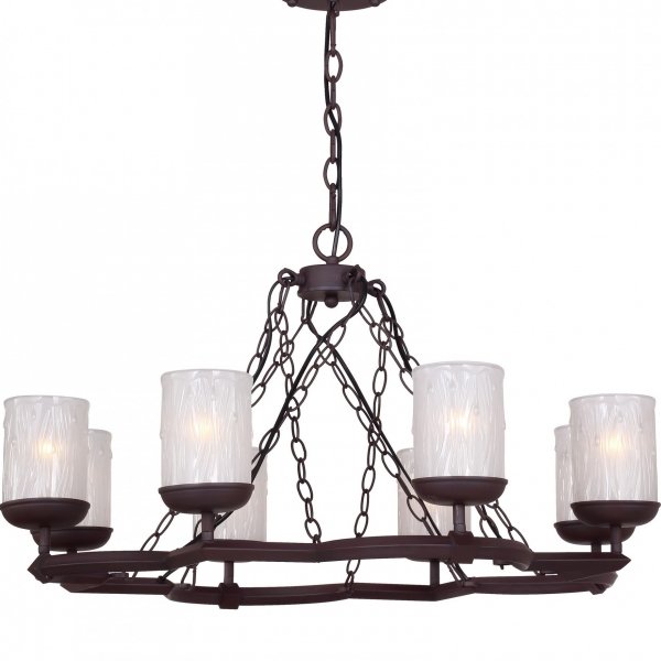 Люстра Rust Medieval Chandelier Коричневый Люстра Rust Medieval Chandelier Коричневый в Кирове | Loft Concept