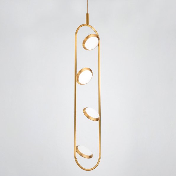 Светильник HOOP LED Four Золотой Светильник HOOP LED Four Золотой в Кирове | Loft Concept