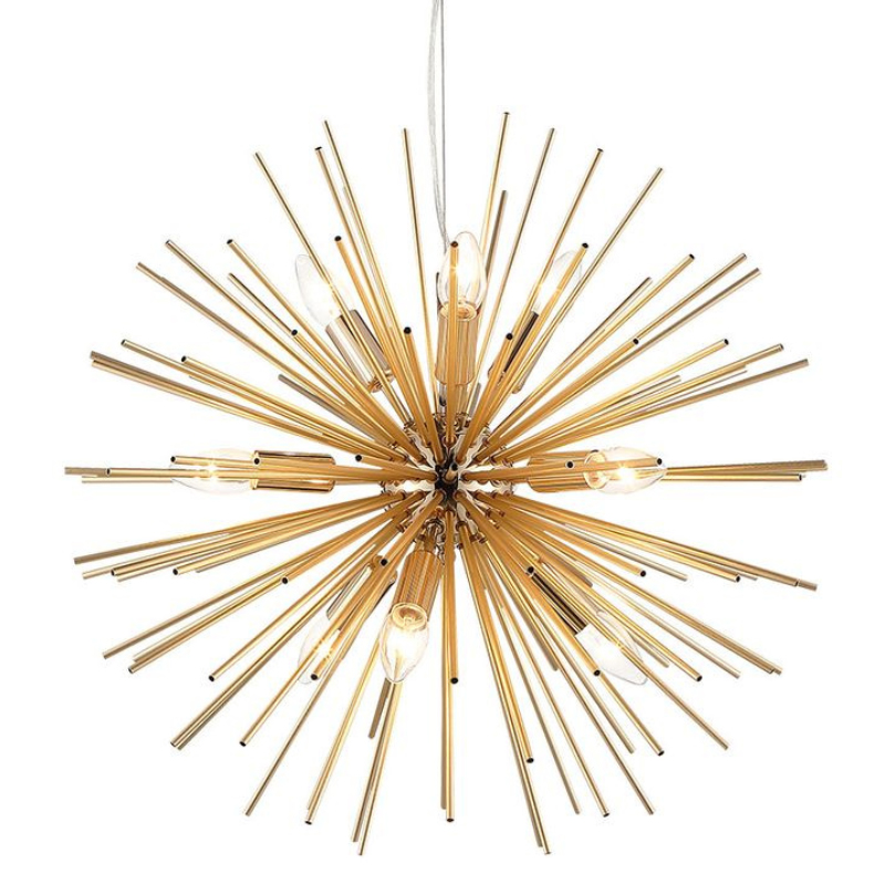 Люстра ASTRA STAR Chandelier Gold 58 Глянцевое золото Люстра ASTRA STAR Chandelier Gold 58 Глянцевое золото в Кирове | Loft Concept