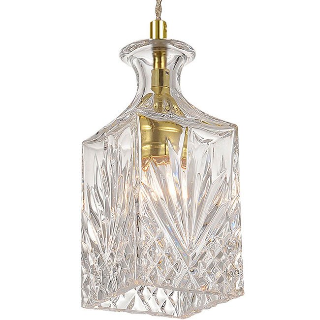 Подвесной светильник lee broom DECANTERLIGHT pendant I Золотой Прозрачное Стекло Подвесной светильник lee broom DECANTERLIGHT pendant I Золотой Прозрачное Стекло в Кирове | Loft Concept