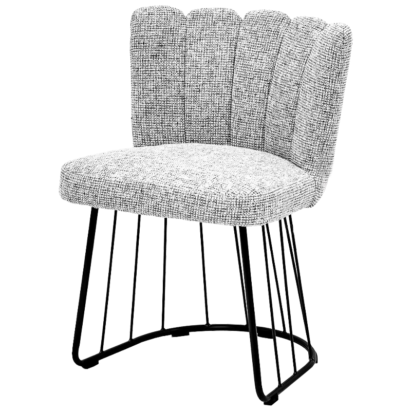 Стул Noah Chair Черный Светло-серый Стул Noah Chair Черный Светло-серый в Кирове | Loft Concept