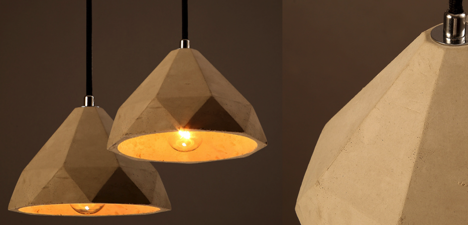 Подвесной светильник Art Concrete Dome Подвесной светильник Art Concrete Dome - Loft-Concept в Кирове