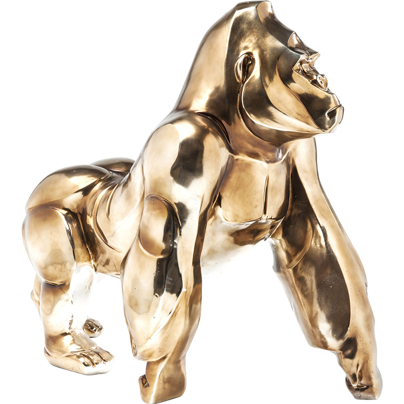 Статуэтка Golden Gorilla Золотой Статуэтка Golden Gorilla Золотой в Кирове | Loft Concept