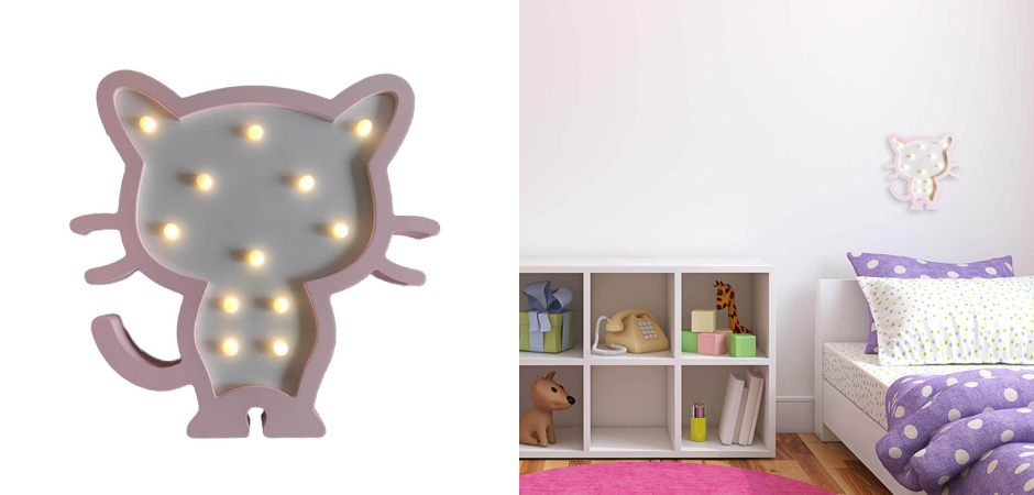 Детский ночник Розовый котенок Детский ночник Розовый котенок - Loft-Concept в Кирове