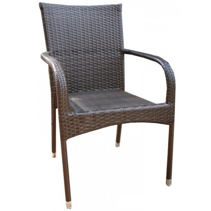 Стул Rottan chair brown Коричневый Стул Rottan chair brown Коричневый в Кирове | Loft Concept