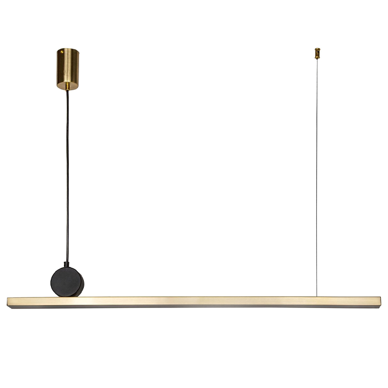 Светодиодная люстра DRAWING LINES Gold Белый Черный Золотой Светодиодная люстра DRAWING LINES Gold Белый Черный Золотой в Кирове | Loft Concept