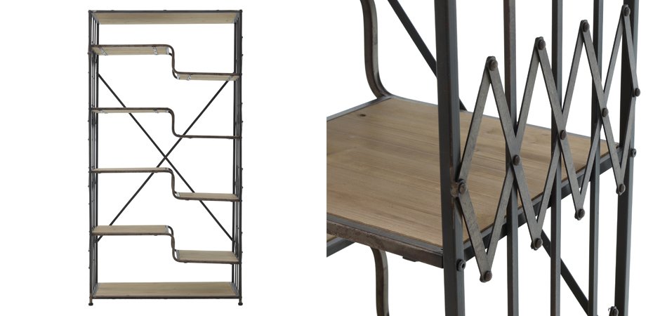 Стеллаж Metal Geometry Parallel Lines Стеллаж Metal Geometry Parallel Lines - Loft-Concept в Кирове