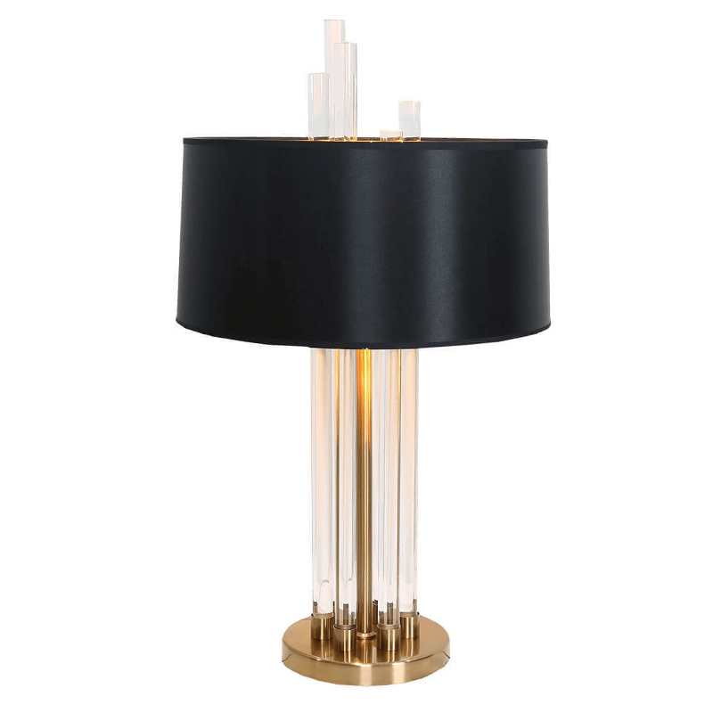 Настольная лампа Hannes Table Lamp Черный Золотой Настольная лампа Hannes Table Lamp Черный Золотой в Кирове | Loft Concept