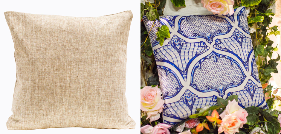 Декоративная подушка Blue Spades Pillow Декоративная подушка Blue Spades Pillow - Loft-Concept в Кирове